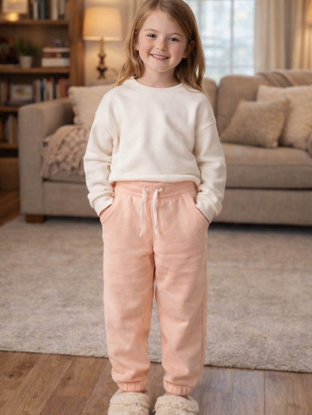 Cat & Jack Peach Drawstring Joggers for Kids